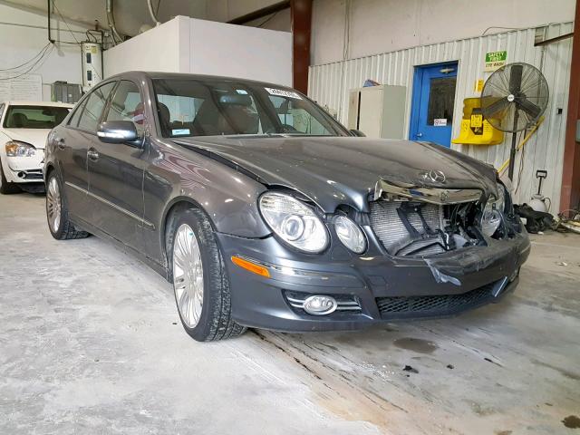 WDBUF56X67B131089 - 2007 MERCEDES-BENZ E 350 GRAY photo 1