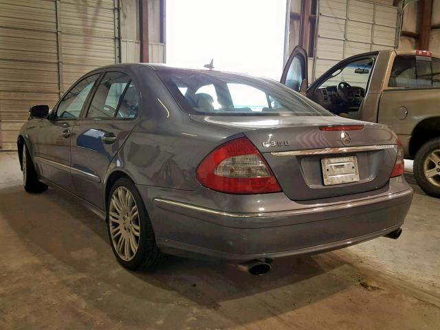 WDBUF56X67B131089 - 2007 MERCEDES-BENZ E 350 GRAY photo 3