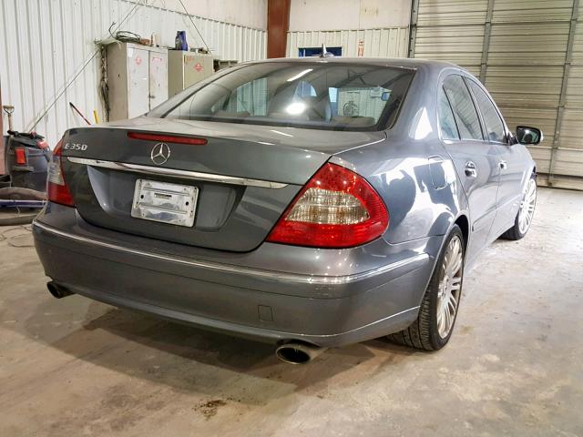 WDBUF56X67B131089 - 2007 MERCEDES-BENZ E 350 GRAY photo 4