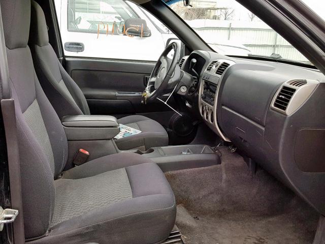 1GTDT13E178223102 - 2007 GMC CANYON BLACK photo 5
