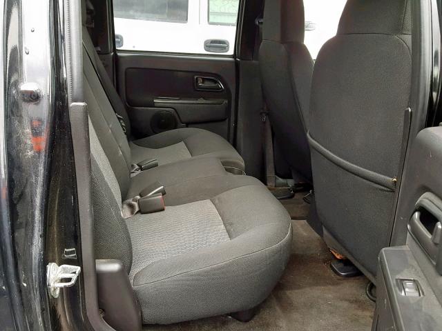 1GTDT13E178223102 - 2007 GMC CANYON BLACK photo 6