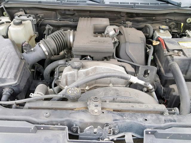 1GTDT13E178223102 - 2007 GMC CANYON BLACK photo 7