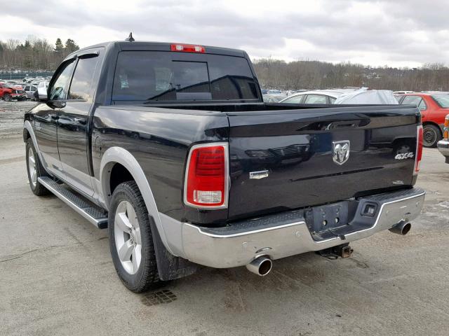 1C6RR7NT3ES434215 - 2014 RAM 1500 LARAM BLACK photo 3