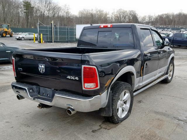 1C6RR7NT3ES434215 - 2014 RAM 1500 LARAM BLACK photo 4