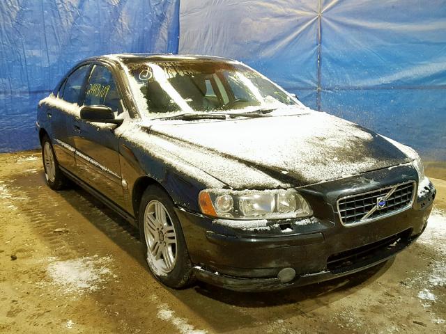 YV1RS592552463468 - 2005 VOLVO S60 2.5T BLACK photo 1