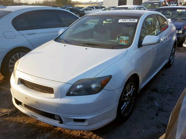 JTKDE167270206582 - 2007 TOYOTA SCION TC თეთრი ფოტო 2