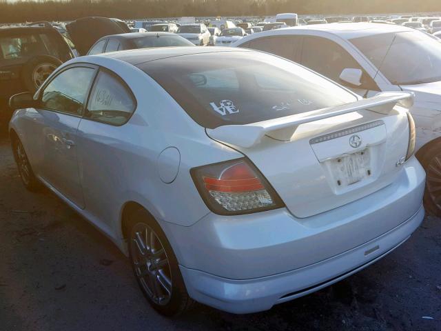 JTKDE167270206582 - 2007 TOYOTA SCION TC თეთრი ფოტო 3