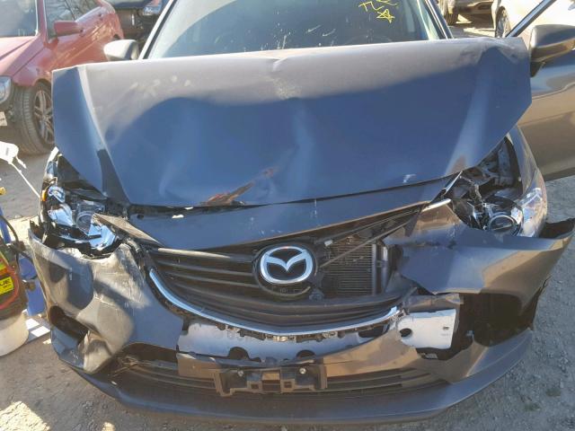 JM1GJ1V52G1478947 - 2016 MAZDA 6 TOURING GRAY photo 7