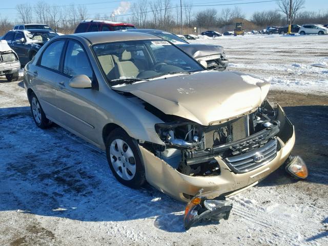 KNAFE221495662013 - 2009 KIA SPECTRA EX GOLD photo 1