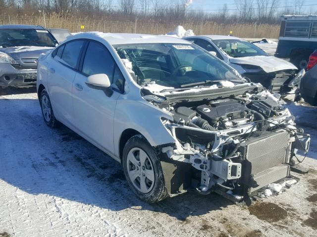 1G1BC5SM4J7214214 - 2018 CHEVROLET CRUZE LS WHITE photo 1