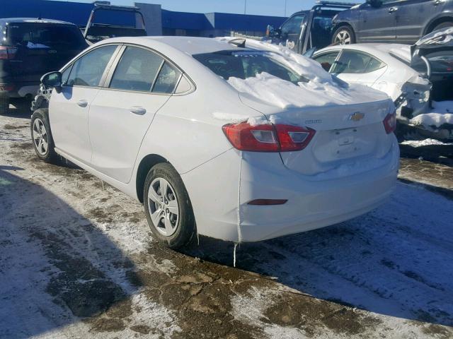 1G1BC5SM4J7214214 - 2018 CHEVROLET CRUZE LS WHITE photo 3