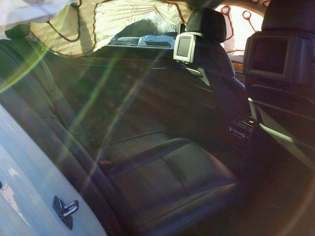 WBAKC8C50CC437759 - 2012 BMW 750LXI WHITE photo 6