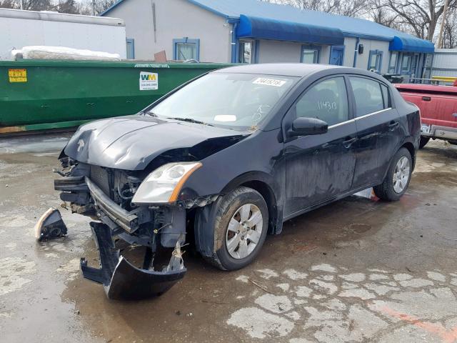 3N1AB61E38L725458 - 2008 NISSAN SENTRA 2.0 BLACK photo 2