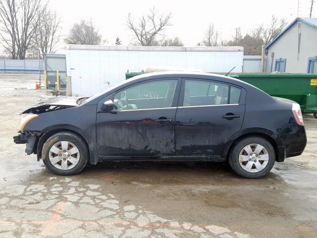 3N1AB61E38L725458 - 2008 NISSAN SENTRA 2.0 BLACK photo 9