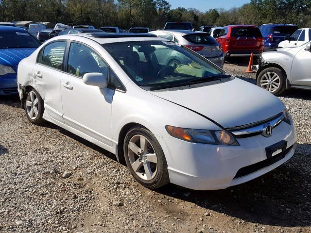 2HGFA16988H520202 - 2008 HONDA CIVIC EXL WHITE photo 1