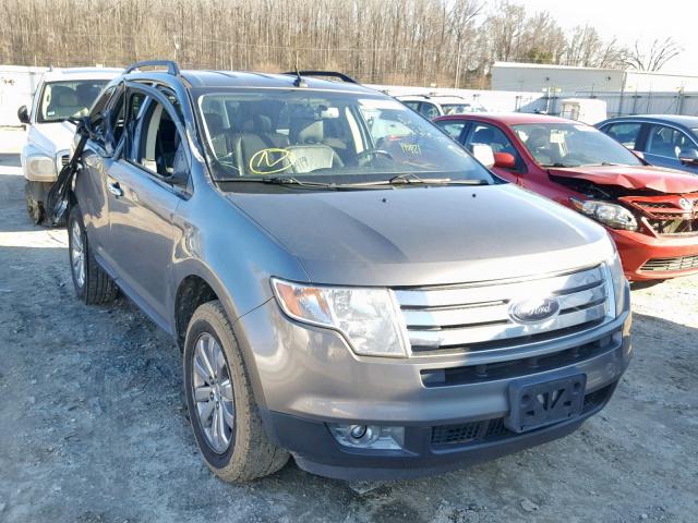 2FMDK3JC6ABB55492 - 2010 FORD EDGE SEL GRAY photo 1