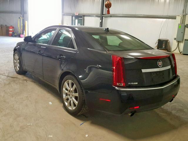 1G6DT57V590130444 - 2009 CADILLAC CTS HI FEA BLACK photo 3