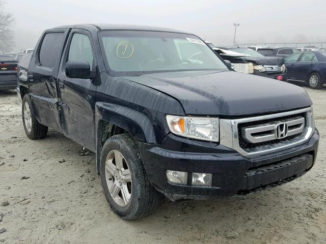 5FPYK165X9B101090 - 2009 HONDA RIDGELINE BLACK photo 1