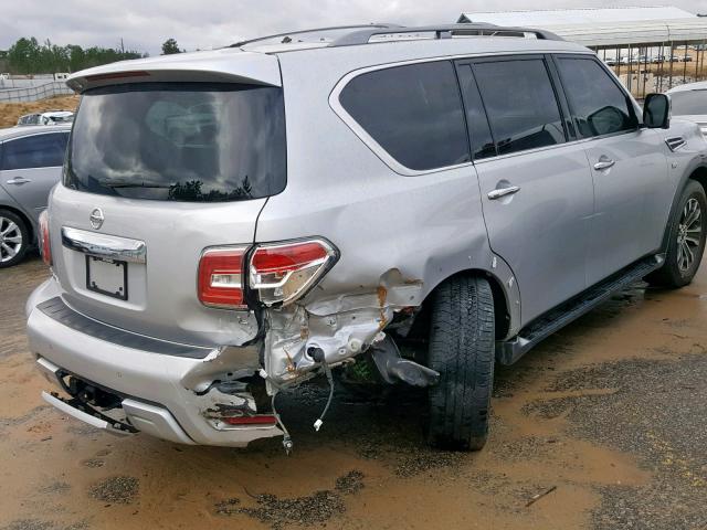 JN8AY2ND6H9010998 - 2017 NISSAN ARMADA SV SILVER photo 9