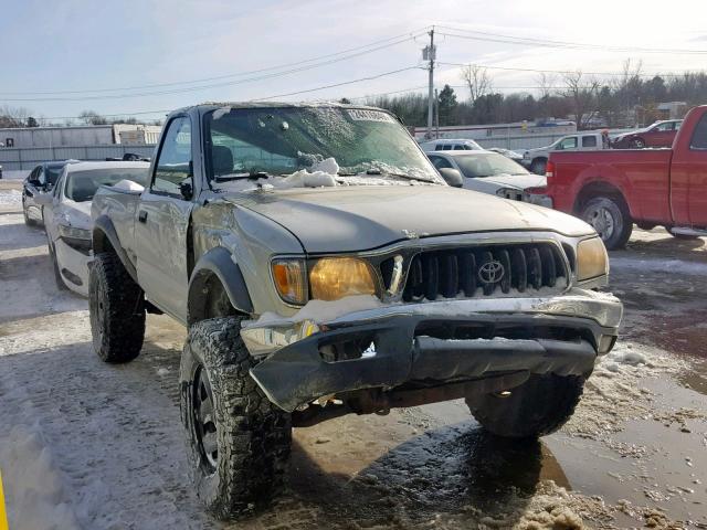 5TEPM62N04Z355142 - 2004 TOYOTA TACOMA GRAY photo 1