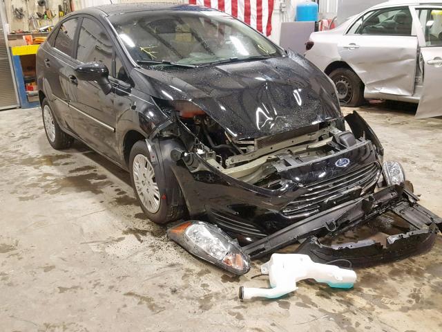 3FADP4AJ4KM110762 - 2019 FORD FIESTA S BLACK photo 1