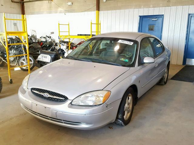 1FAFP55271A237017 - 2001 FORD TAURUS SES SILVER photo 2