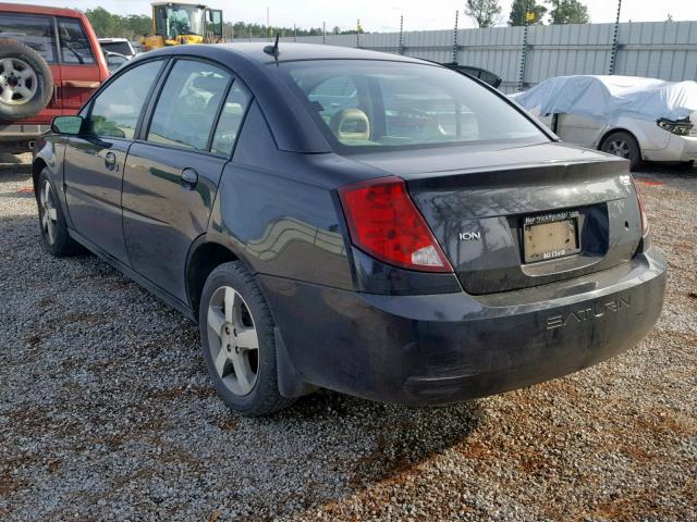 1G8AL55F36Z204537 - 2006 SATURN ION LEVEL BLACK photo 3