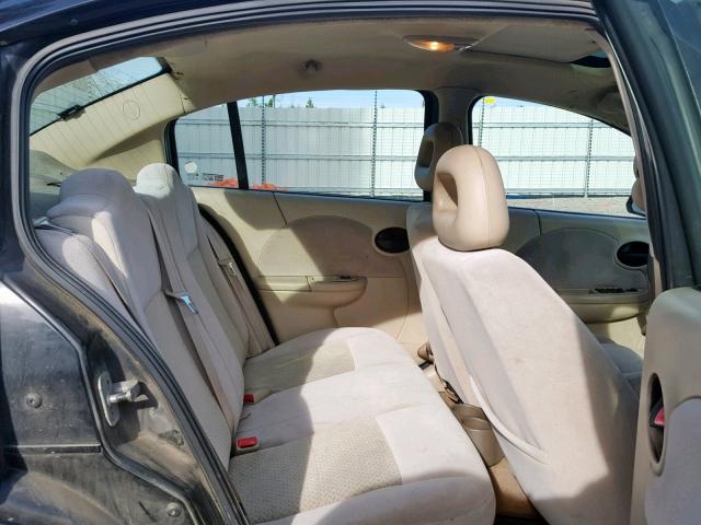 1G8AL55F36Z204537 - 2006 SATURN ION LEVEL BLACK photo 6