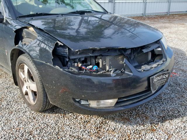 1G8AL55F36Z204537 - 2006 SATURN ION LEVEL BLACK photo 9