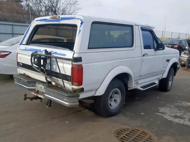 1FMEU15N0RLB32817 - 1994 FORD BRONCO U10 WHITE photo 4