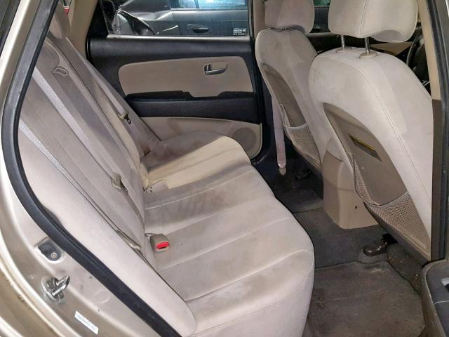 KMHDU46D98U345471 - 2008 HYUNDAI ELANTRA GL TAN photo 6