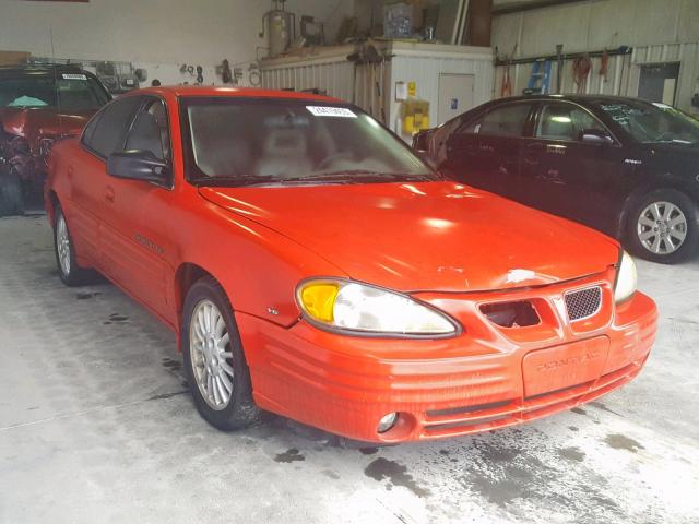 1G2NE52E6XC501811 - 1999 PONTIAC GRAND AM S RED photo 1