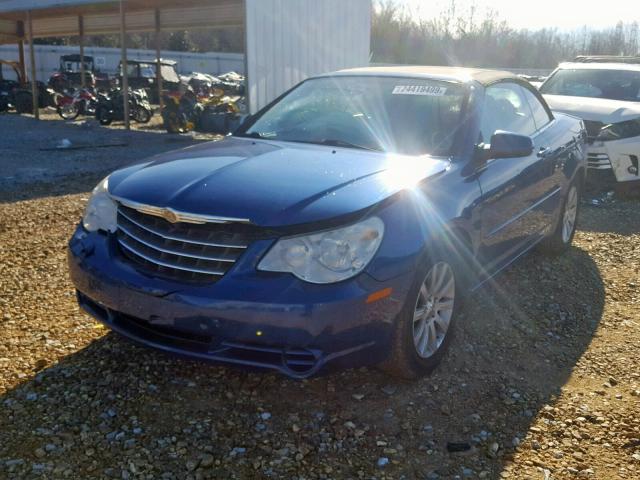 1C3BC5ED1AN156100 - 2010 CHRYSLER SEBRING TO BLUE photo 2