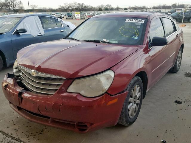 1C3CC4FB9AN157328 - 2010 CHRYSLER SEBRING TO MAROON photo 2