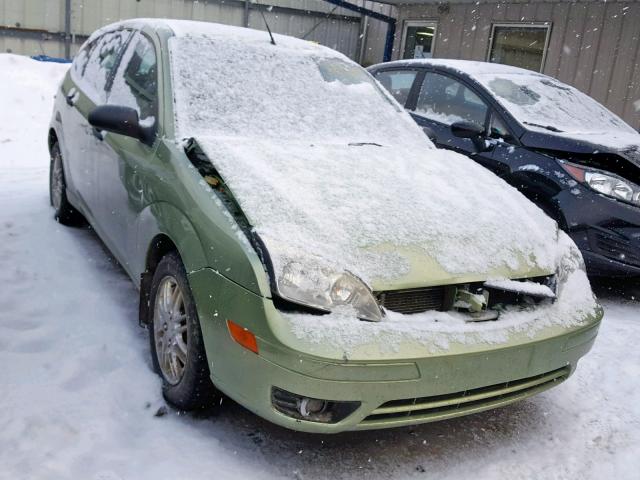 1FAFP37N47W319391 - 2007 FORD FOCUS ZX5 GREEN photo 1