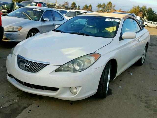 4T1FA38P74U034196 - 2004 TOYOTA CAMRY SOLA WHITE photo 2