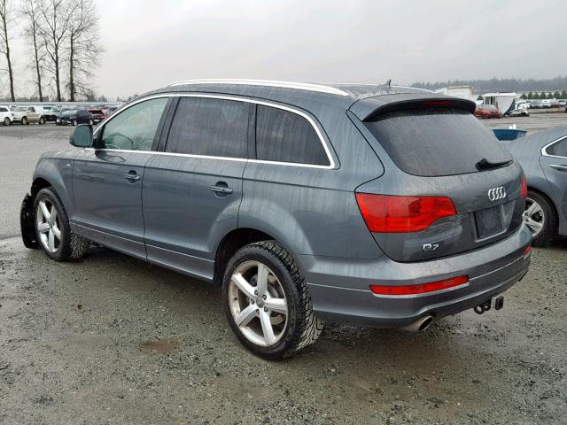 WA1EV74L28D016171 - 2008 AUDI Q7 4.2 QUA GRAY photo 3