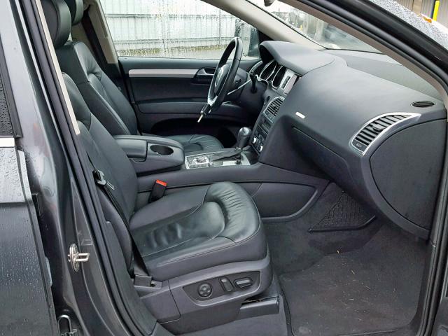 WA1EV74L28D016171 - 2008 AUDI Q7 4.2 QUA GRAY photo 5