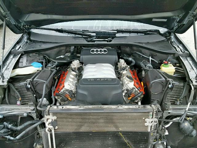 WA1EV74L28D016171 - 2008 AUDI Q7 4.2 QUA GRAY photo 7