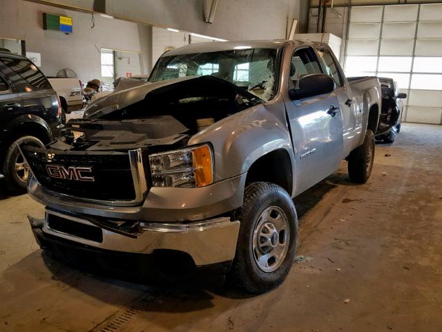 1GT12ZCG9EF104499 - 2014 GMC SIERRA K25 GRAY photo 2