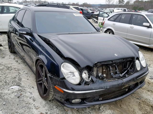 WDBUF76J06A872690 - 2006 MERCEDES-BENZ E 55 AMG BLACK photo 1