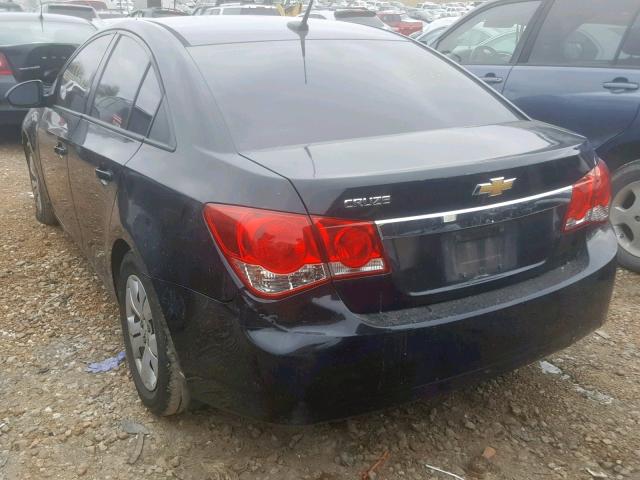 1G1PA5SH4E7328766 - 2014 CHEVROLET CRUZE LS BLACK photo 3