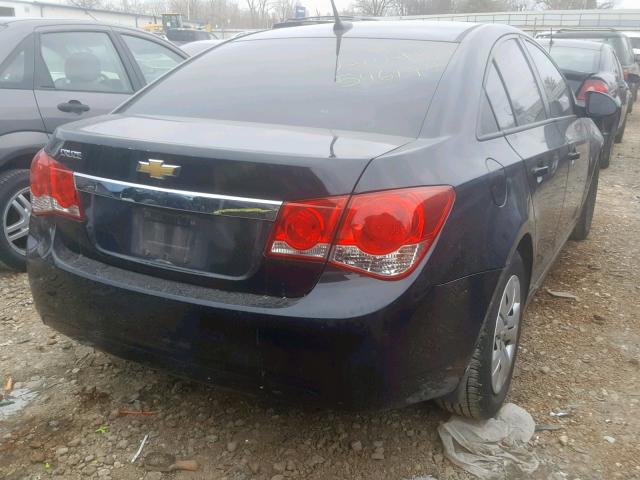 1G1PA5SH4E7328766 - 2014 CHEVROLET CRUZE LS BLACK photo 4