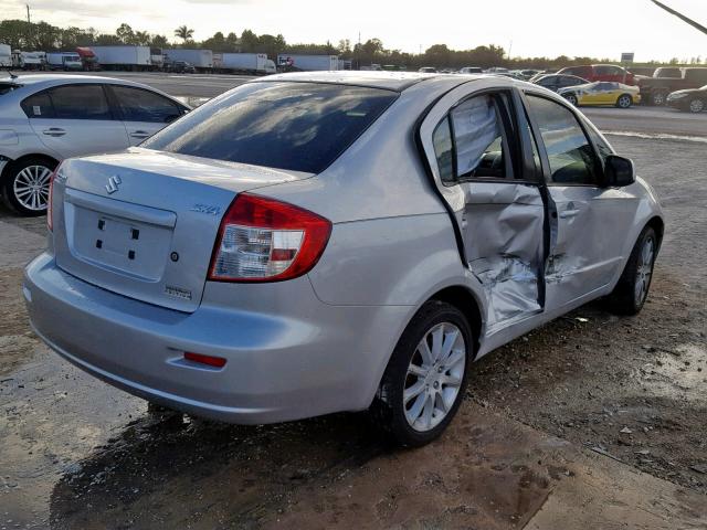 JS2YC5A28B6301709 - 2011 SUZUKI SX4 LE SILVER photo 4