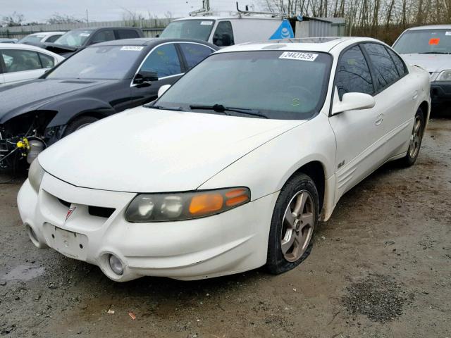 1G2HY52K034149744 - 2003 PONTIAC BONNEVILLE WHITE photo 2