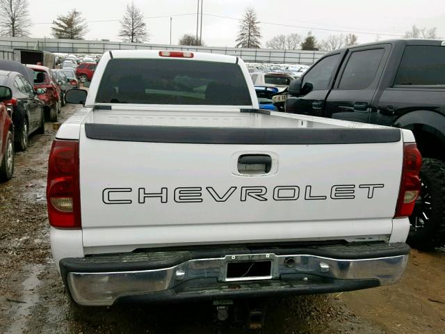 1GCEC14T83Z321050 - 2003 CHEVROLET SILVERADO WHITE photo 6