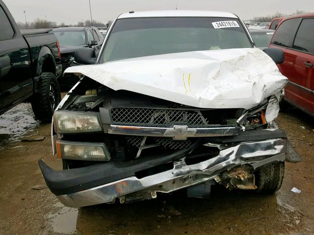 1GCEC14T83Z321050 - 2003 CHEVROLET SILVERADO WHITE photo 7