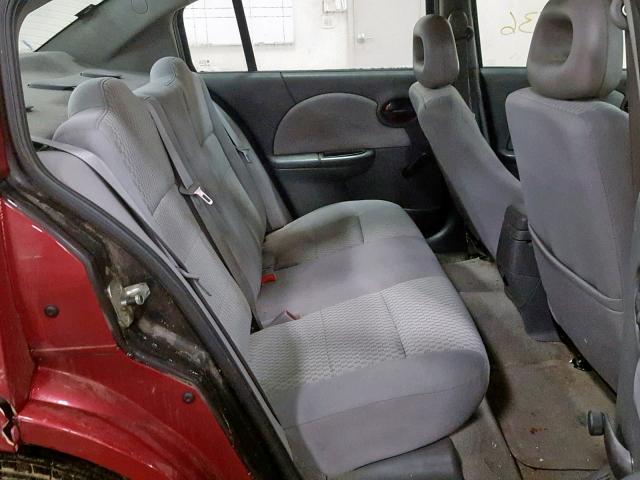 1G8AJ55F47Z183639 - 2007 SATURN ION LEVEL MAROON photo 6