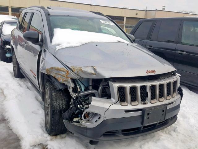 1C4NJCBB2GD678643 - 2016 JEEP COMPASS SP SILVER photo 1