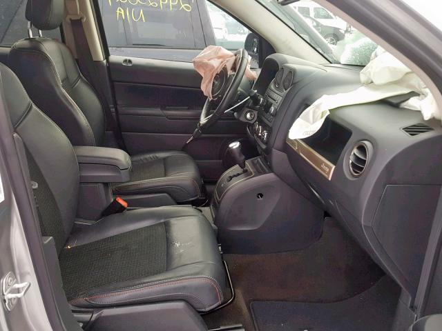 1C4NJCBB2GD678643 - 2016 JEEP COMPASS SP ვერცხლისფერი ფოტო 5